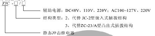 ZJC-2、ZJC-3型號(hào)分類及工作原理